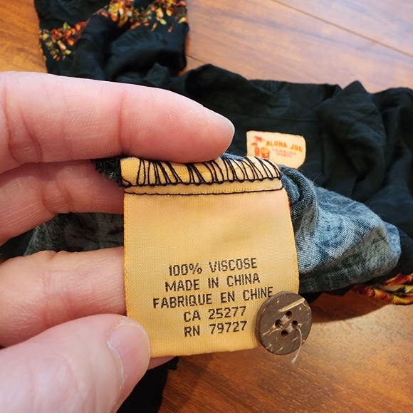 Aloha Joe Hawaiian Shirts Cocktail Print Short Sleeve Shirt  Size L - Picture 8 of 8